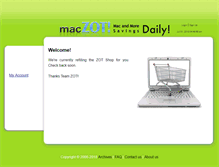 Tablet Screenshot of maczot.com